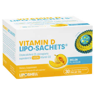 Lipo-Sachets Vitamin D 30 x 5g - Melon Flavour