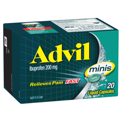 Advil Minis 20 Capsules