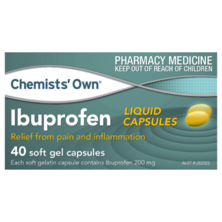 Chemists' Own Ibuprofen 40 Liquid Capsules