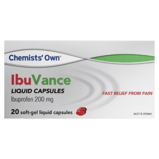 Chemists' Own IbuVance 20 Liquid Capsules