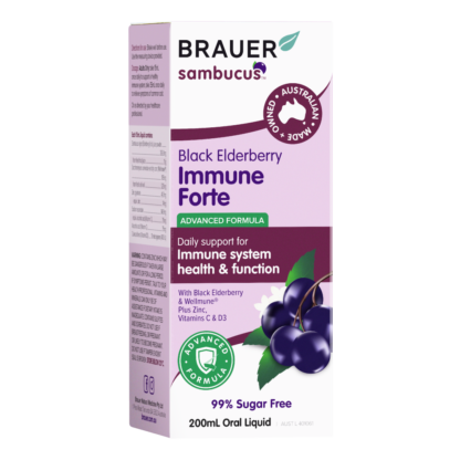 Brauer Sambucus Immune Forte Oral Liquid 200mL