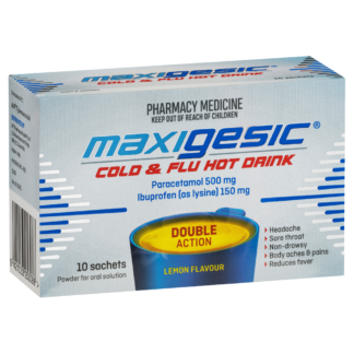 Maxigesic Cold & Flu Hot Drink 10 Sachets