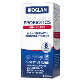 BIOGLAN Platinum Probiotics 60+ Years 60 Hard Capsules