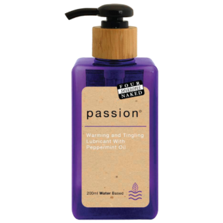 Four Seasons Naked Passion Warming and Tingling Lubricant with Peppermint 200mL