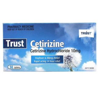 TRUST Cetirizine Antihistamine 50 Tablets