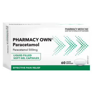 Pharmacy Own Paracetamol 60 Capsules