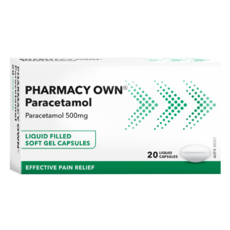 Pharmacy Own Paracetamol 20 Capsules