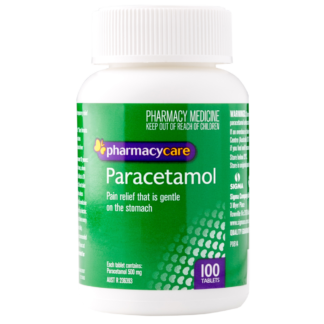 Pharmacy Care Paracetamol 100 Tablets