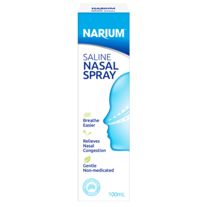 Narium Saline Nasal Spray 100mL