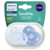 AVENT Soothie 0-6m 2 Pack - Blue