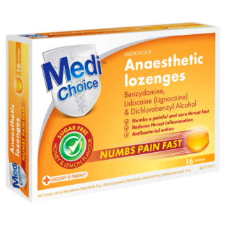 MediChoice Anaesthetic 16 Lozenges