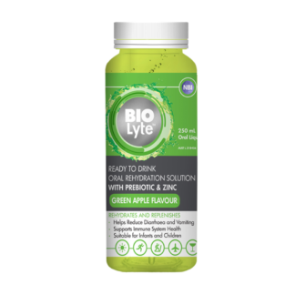 BIOLyte Oral Rehydration Read to Drink 250mL - Green Apple Flavour