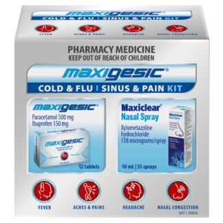 Maxigesic Cold & Flu + Sinus & Pain Kit