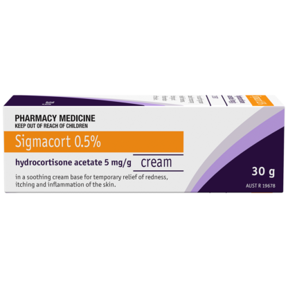 Sigmacort 0.5% Cream 30g
