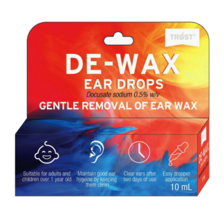 TRUST De-Wax Ear Drops 10mL
