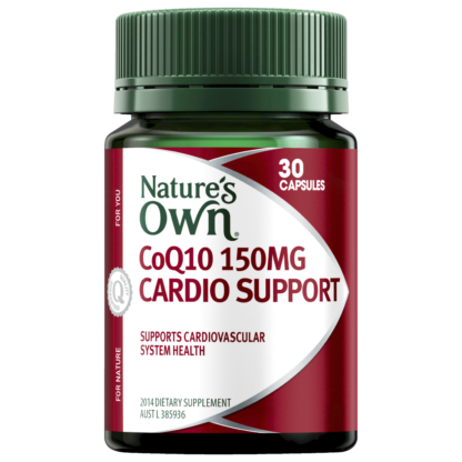 Nature's Own CoQ10 150mg Cardio Support 30 Capsules