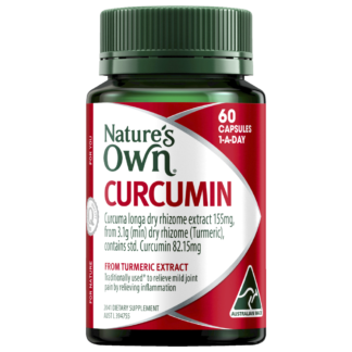 Nature's Own Curcumin 60 Tablets