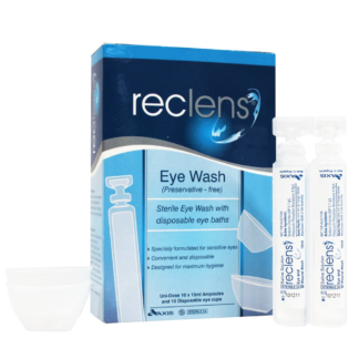 Reclens Eye Wash Ampoules 10 x 15mL