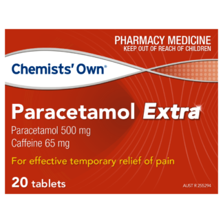 Chemists' Own Paracetamol Extra 20 Tablets