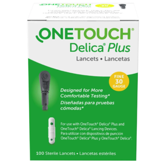 OneTouch Delica Plus 30G 100 Lancets