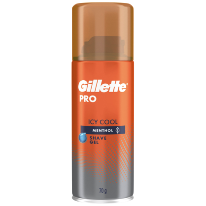 Gillette Pro Icy Cool Menthol Shave Gel 70g