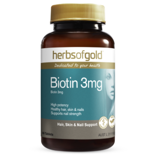 Herbs of Gold Biotin 3mg 60 Tablets