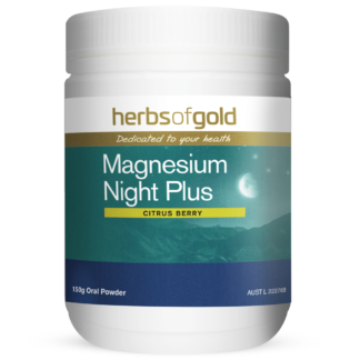 Herbs of Gold Magnesium Night Plus Powder 150g