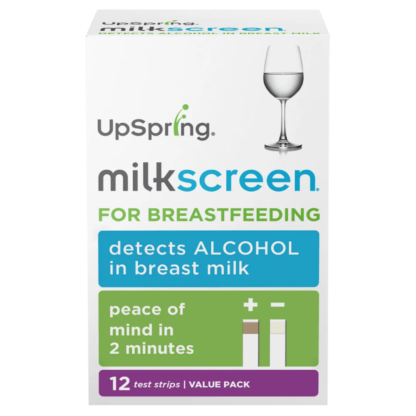 UpSpring Milkscreen Test for Alcohol in Breast Milk 12 Test Strips