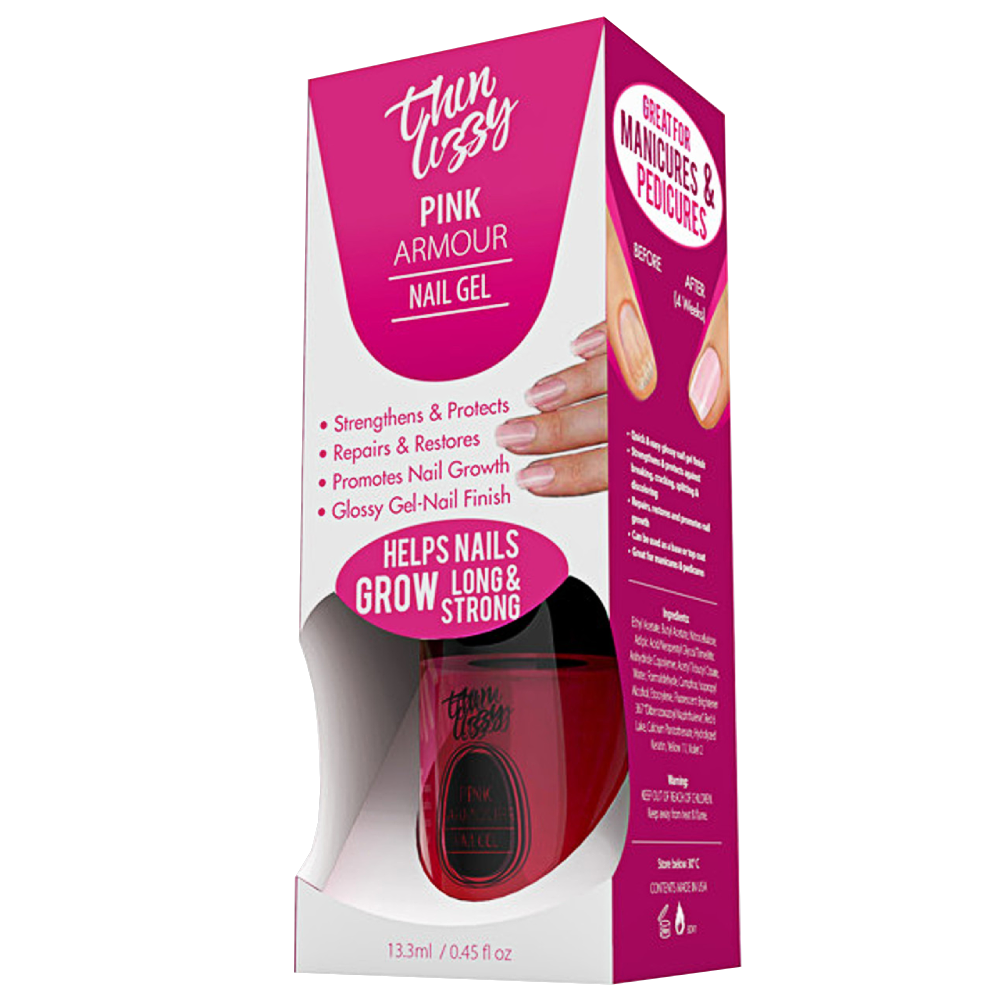Thin Lizzy Pink Armour Nail Gel 13.3mL – Discount Chemist