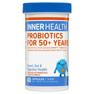 Inner Health Probiotics for 50+ Years 40 Capsules
