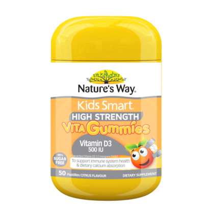 Nature's Way Kids Smart High Strength Vita Gummies Vitamin D3 50 Pastilles