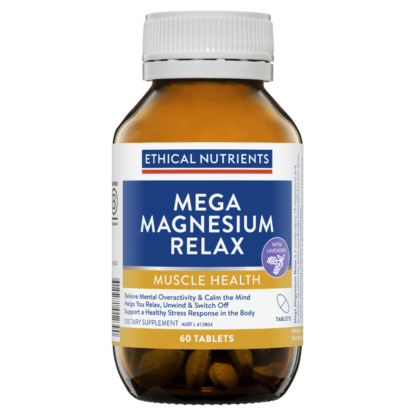 Ethical Nutrients Mega Magnesium Relax 60 Tablets