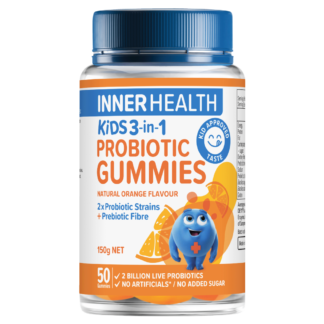 Inner Health Kids 3-in-1 Probiotics Gummies 50 Pack