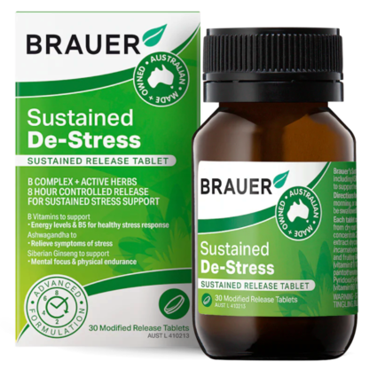 Brauer Sustained De-Stress 30 Tablets