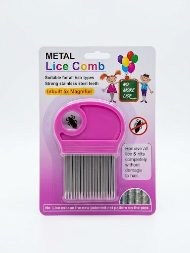 Pro+Care Metal Lice Comb (Assorted Colours)