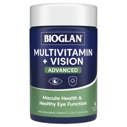 Bioglan Multivitamin + Vision Advanced 50 Tablets