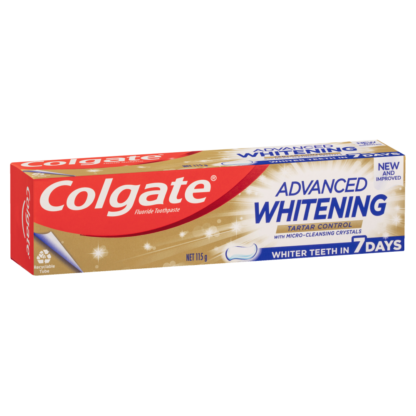 Colgate Advanced Whitening Tartar Control 115g