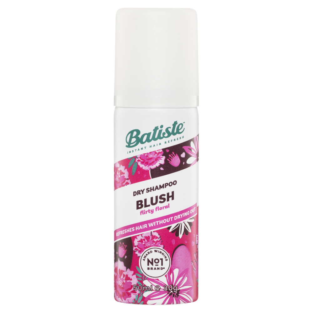 Batiste Dry Shampoo Blush 50mL Flirty & Floral Instant Hair Refresh Styling