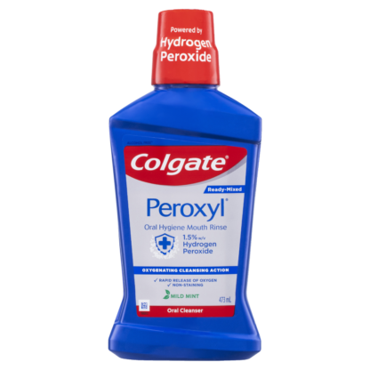 Colgate Peroxyl Oral Hygiene Mouth Rinse 473mL