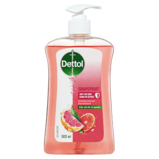 Dettol Antibacterial Handwash 500mL Pump - Grapefruit