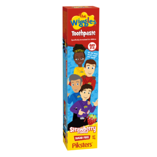 Piksters The Wiggles Toothpaste 96g - Strawberry Flavour