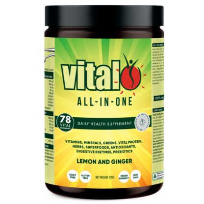 Vital All-in-One Lemon and Ginger 120g