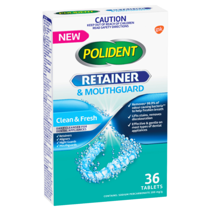 Polident Retainer & Mouthguard 36 Tablets