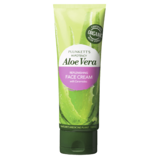 Plunkett's Hi-Potency Aloe Vera Replenishing Face Cream with Ceramides 100mL