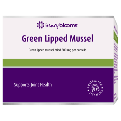 Henry Blooms Green Lipped Mussel 120 Capsules