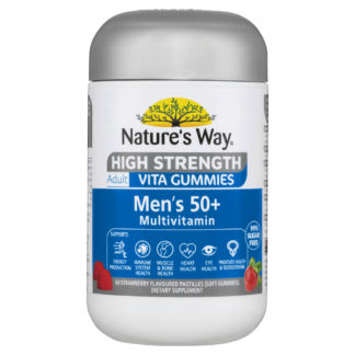 Nature's Way High Strength Vita Gummies Men's 50+ Multivitamin 60 Pastilles