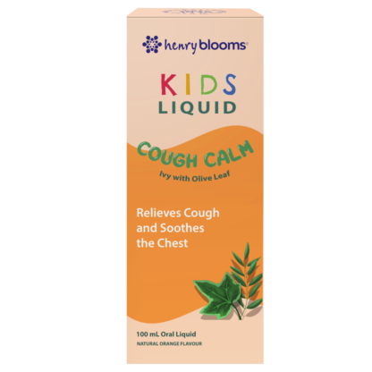 Henry Blooms Kids Liquid Cough Calm 100mL - Natural Orange