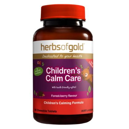 Herbs of Gold Children's Calm Care 60 Tabs Forrest Berry