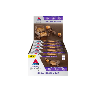 Atkins Low Sugar Treat Bars 15 x 35g - Caramel Nougat