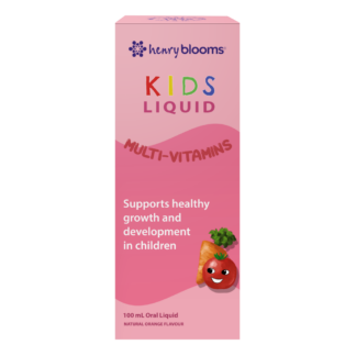 Henry Blooms Kids Liquid Multi-Vitamins 100mL - Natural Orange